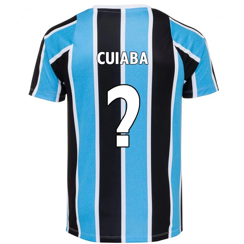 Danxen Mulher Camisola Pedro Cuiabá #0 Azul Preto Branco Principal 2025/26 Camisa Brasil