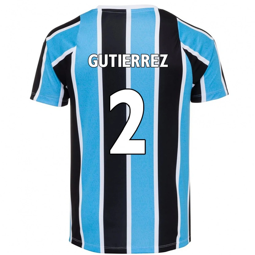 Danxen Mulher Camisola Nairelis Gutiérrez #2 Azul Preto Branco Principal 2025/26 Camisa Brasil