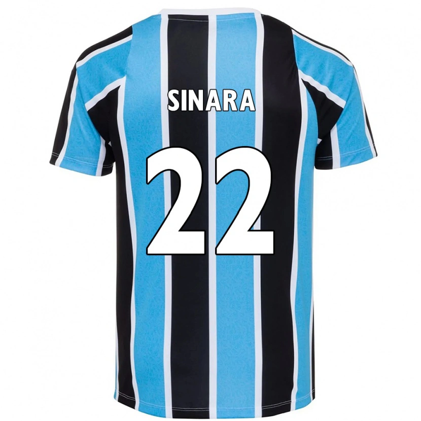 Danxen Mulher Camisola Sinara #22 Azul Preto Branco Principal 2025/26 Camisa Brasil