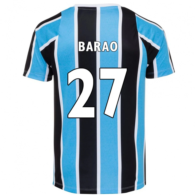 Danxen Mulher Camisola Dani Barão #27 Azul Preto Branco Principal 2025/26 Camisa Brasil