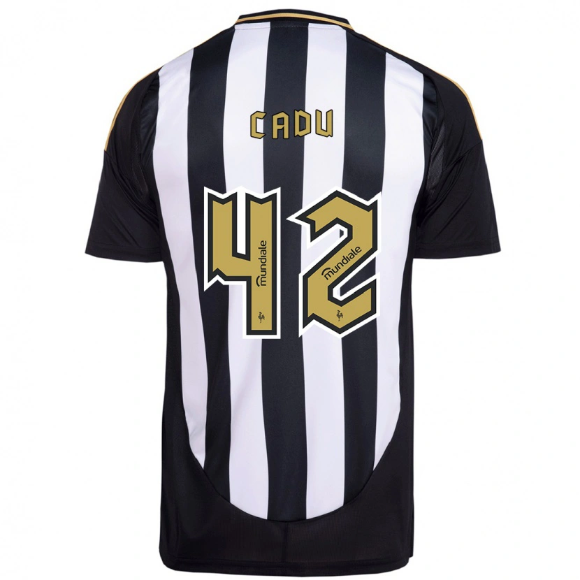 Danxen Mulher Camisola Cadu #42 Branco Preto Principal 2025/26 Camisa Brasil