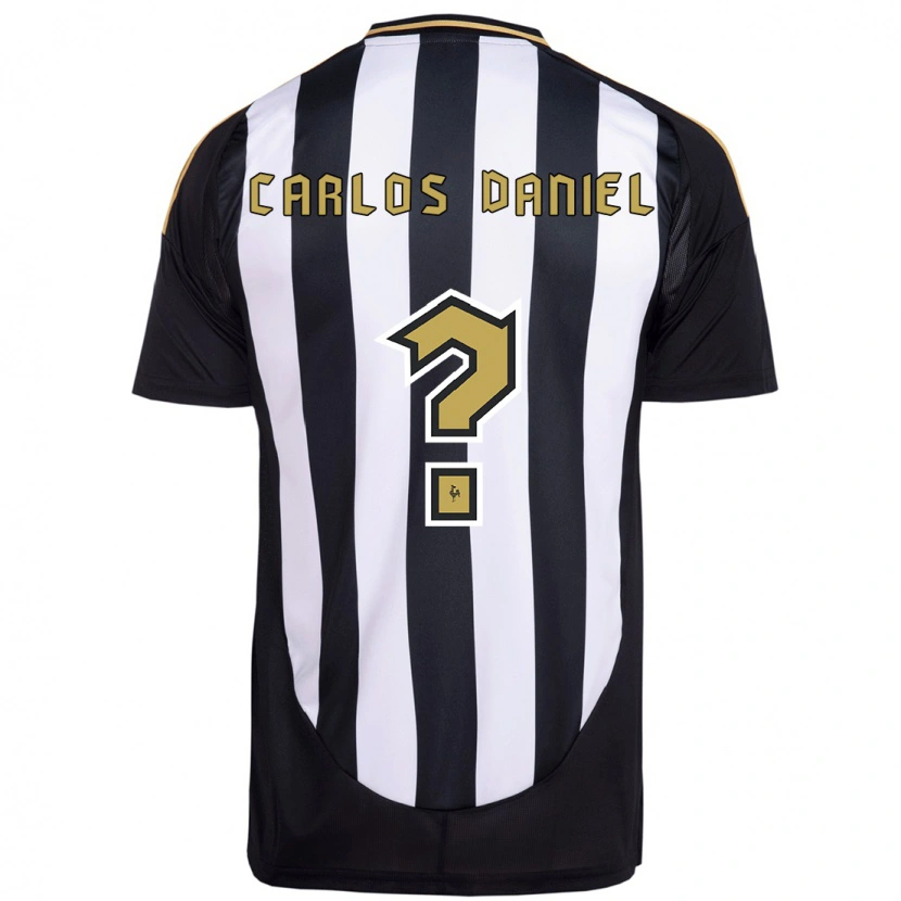 Danxen Mulher Camisola Carlos Daniel #0 Branco Preto Principal 2025/26 Camisa Brasil