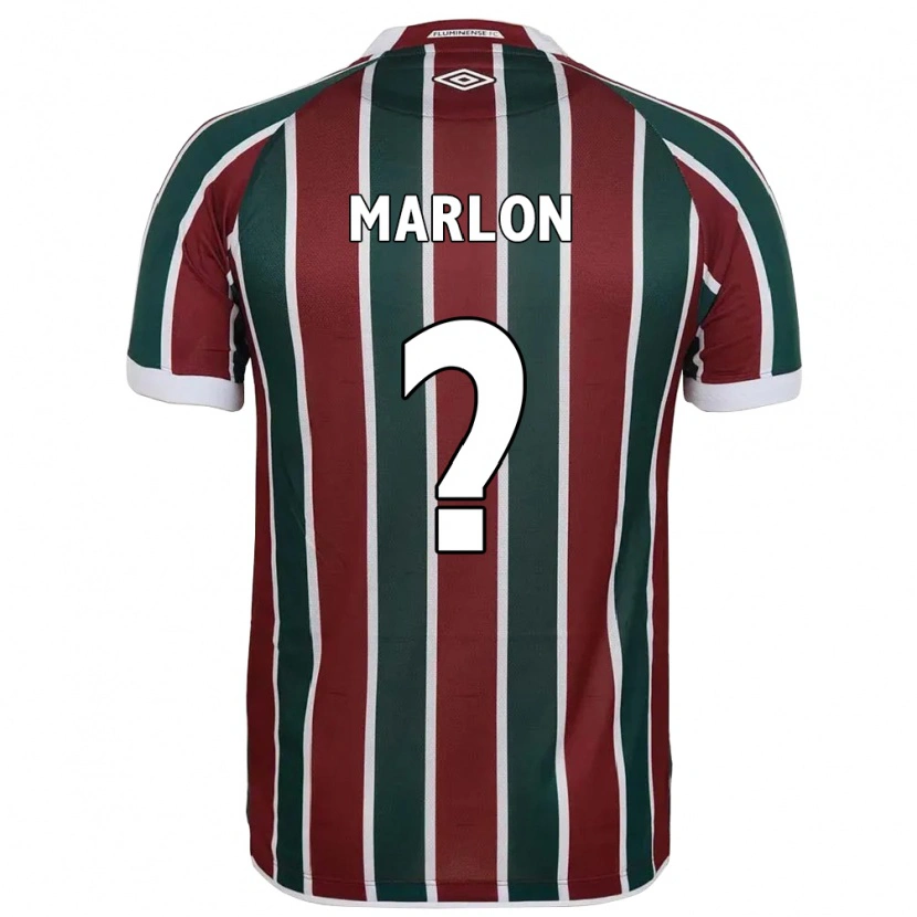 Danxen Mulher Camisola Marlon #0 Verde Bordô Branco Principal 2025/26 Camisa Brasil