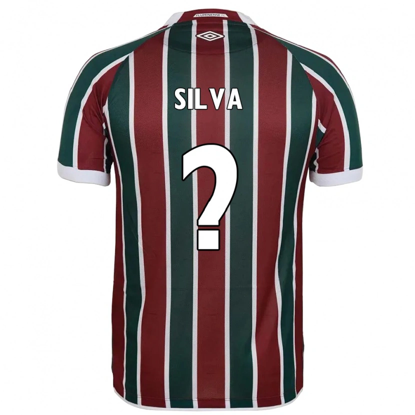 Danxen Mulher Camisola Natan Silva #0 Verde Bordô Branco Principal 2025/26 Camisa Brasil