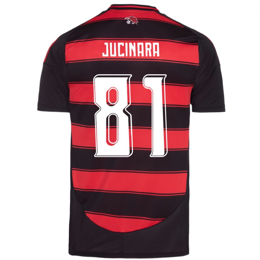 Danxen Mulher Camisola Jucinara #81 Vermelho Preto Principal 2025/26 Camisa Brasil