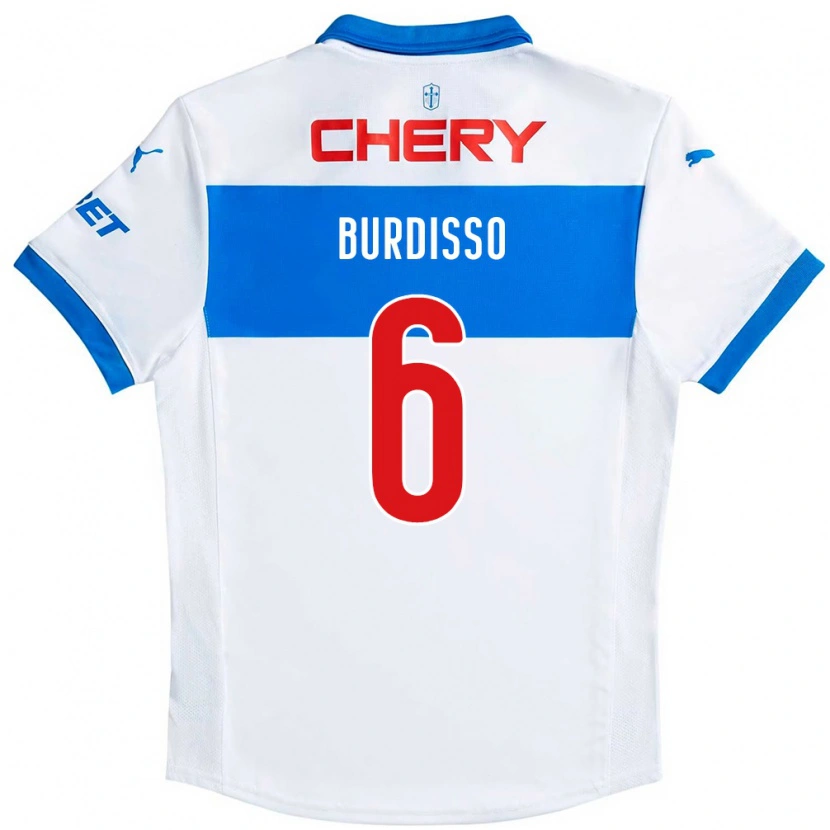 Danxen Mulher Camisola Guillermo Burdisso #6 Preto Azul Principal 2025/26 Camisa Brasil