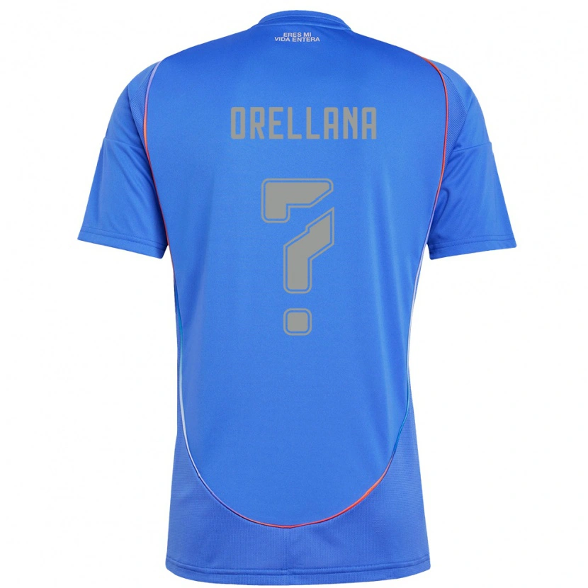 Danxen Mulher Camisola Bastián Orellana #0 Azul Celeste Principal 2025/26 Camisa Brasil