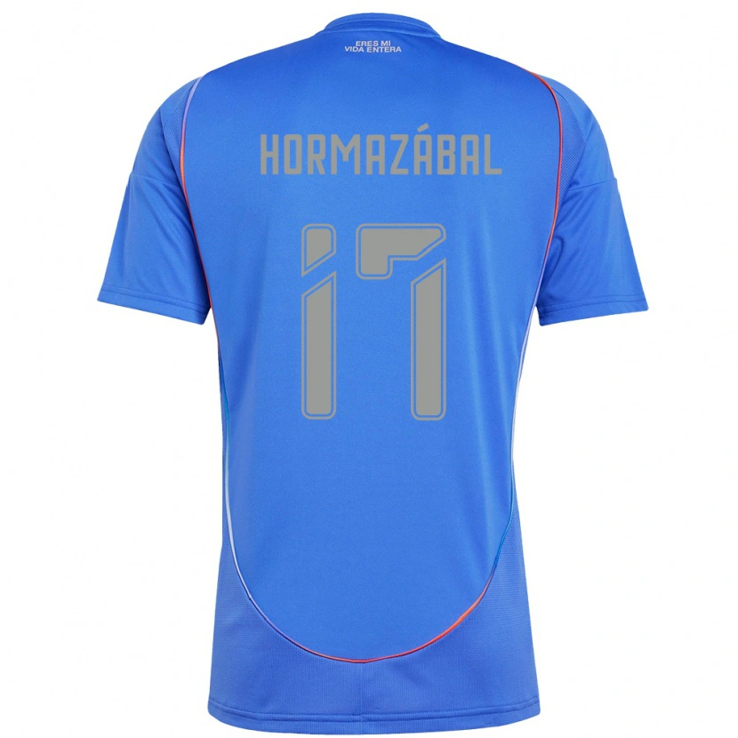 Danxen Mulher Camisola Fabián Hormazábal #17 Azul Celeste Principal 2025/26 Camisa Brasil