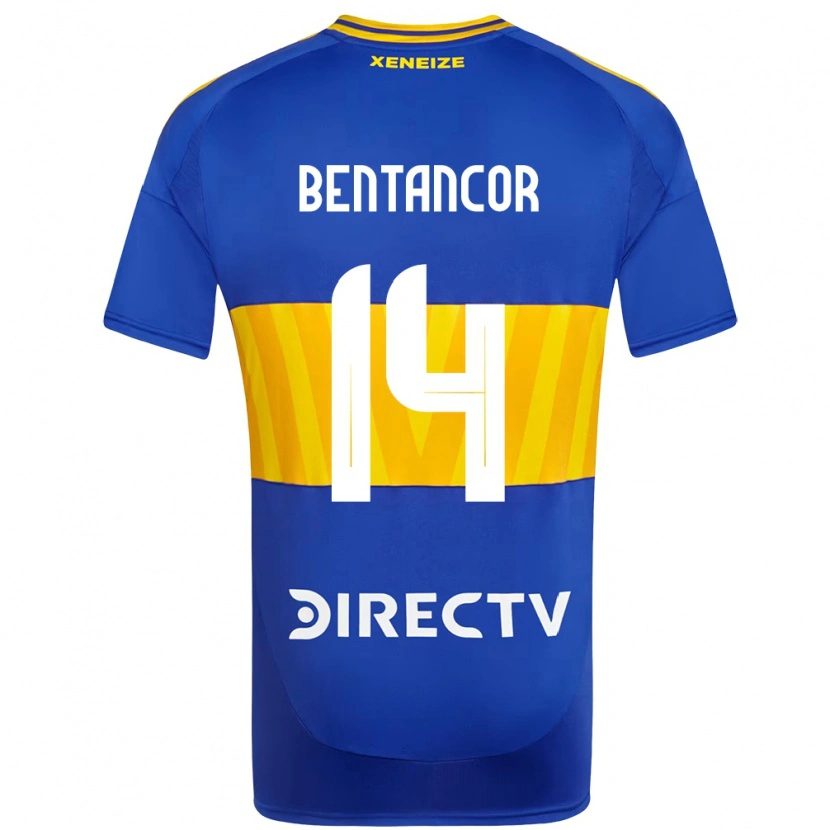 Danxen Mulher Camisola Thomás Bentancor #14 Azul Royal Amarelo Principal 2025/26 Camisa Brasil