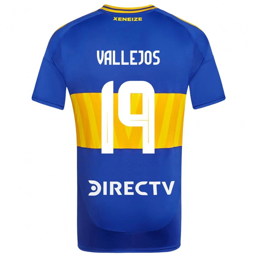 Danxen Mulher Camisola Fabiana Vallejos #19 Azul Royal Amarelo Principal 2025/26 Camisa Brasil