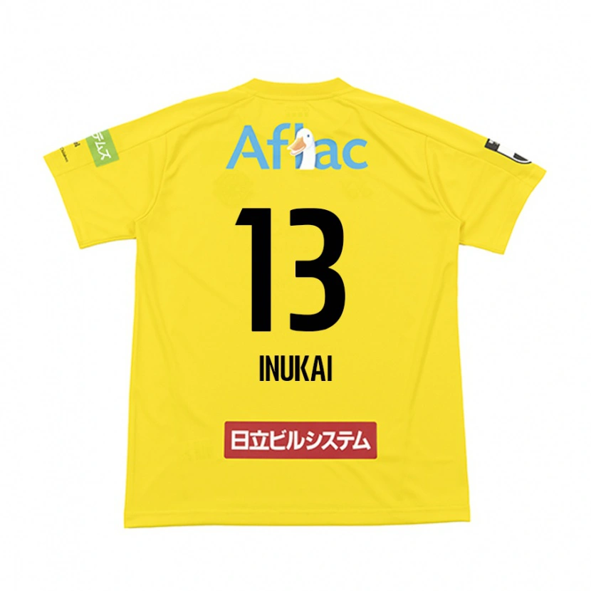 Danxen Mulher Camisola Tomoya Inukai #13 Preto Amarelo Principal 2025/26 Camisa Brasil