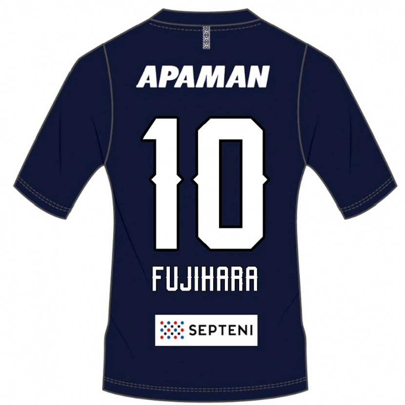 Danxen Mulher Camisola Naoatsu Fujihara #10 Azul Royal Branco Principal 2025/26 Camisa Brasil