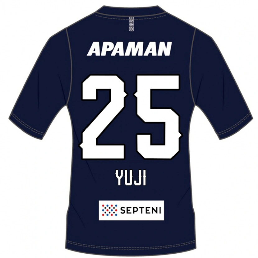 Danxen Mulher Camisola Yuji Kitajima #25 Azul Royal Branco Principal 2025/26 Camisa Brasil