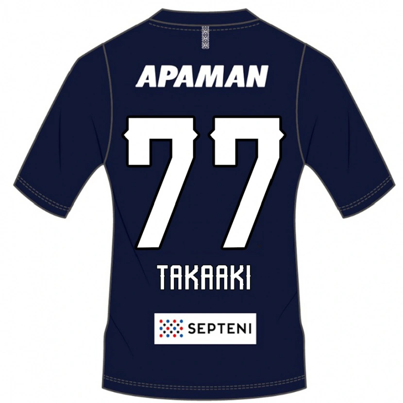 Danxen Mulher Camisola Takaaki Shichi #77 Azul Royal Branco Principal 2025/26 Camisa Brasil