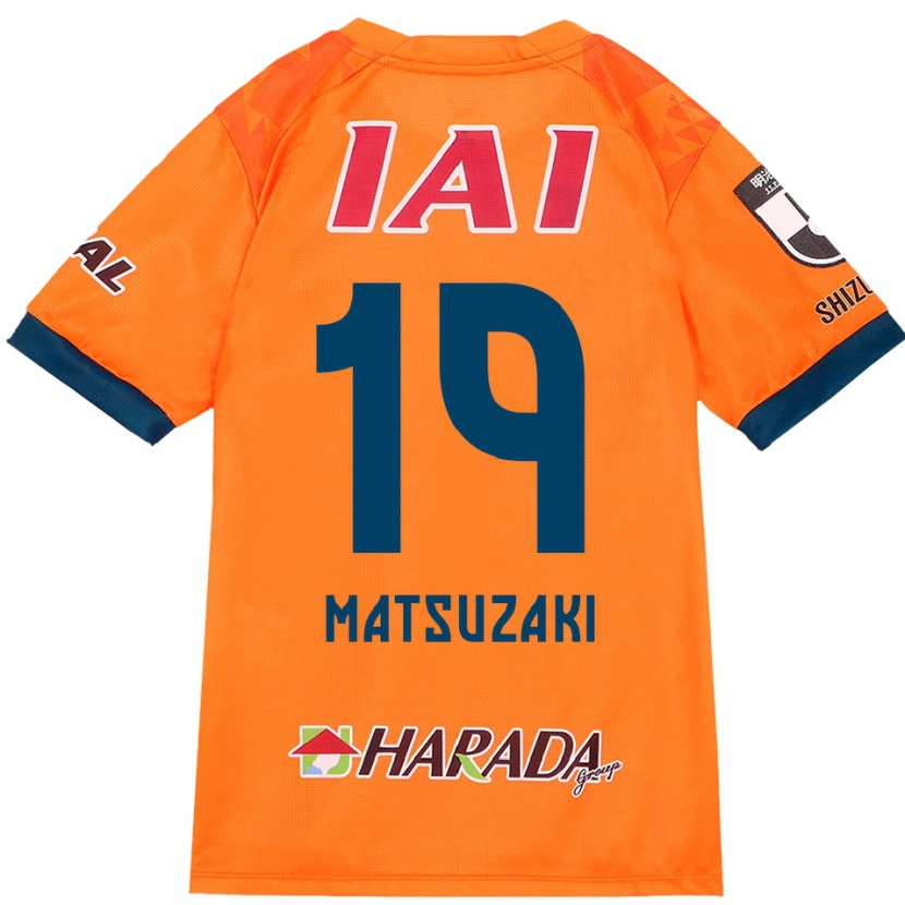 Danxen Mulher Camisola Kai Matsuzaki #19 Laranja Vermelho Principal 2025/26 Camisa Brasil