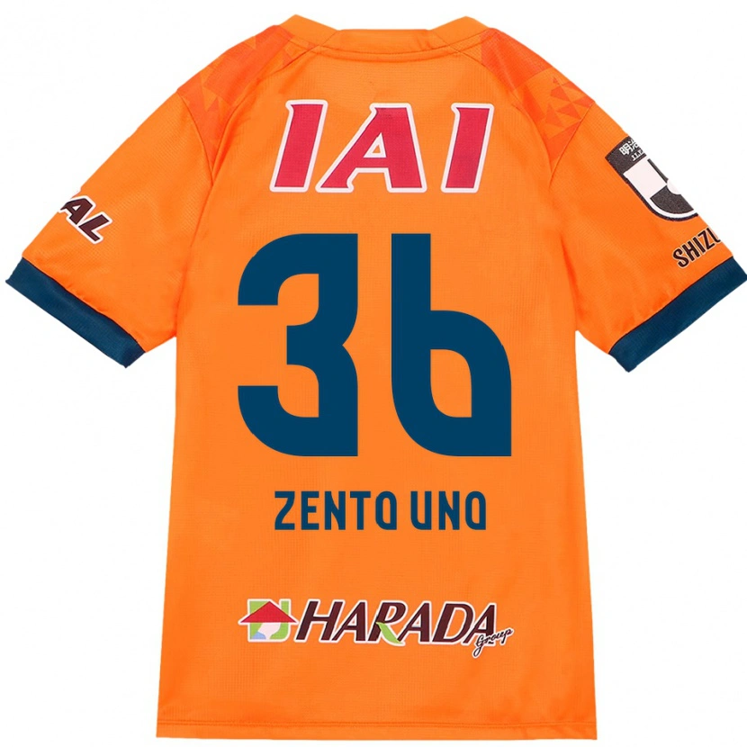 Danxen Mulher Camisola Zento Uno #36 Laranja Vermelho Principal 2025/26 Camisa Brasil