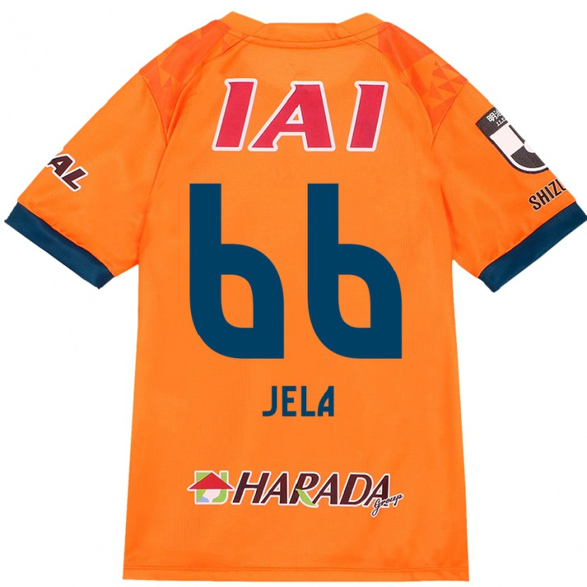 Danxen Mulher Camisola Jelani Reshaun Sumiyoshi #66 Laranja Vermelho Principal 2025/26 Camisa Brasil