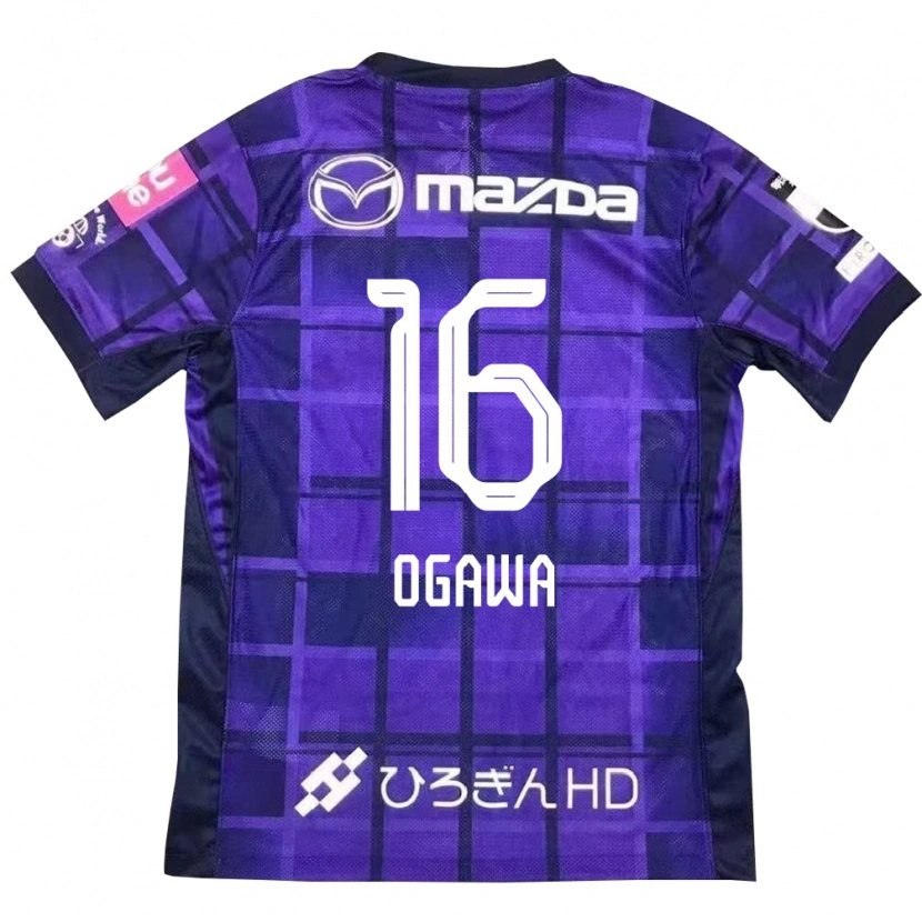 Danxen Mulher Camisola Hikaru Ogawa #16 Roxo Laranja Principal 2025/26 Camisa Brasil