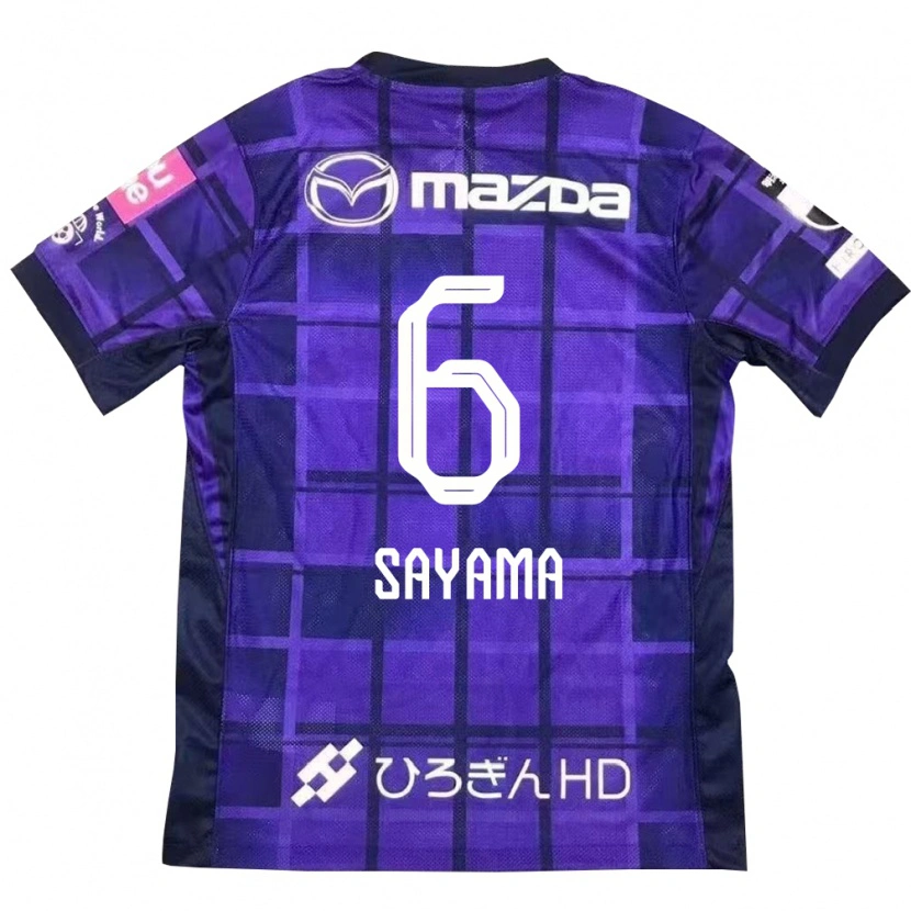 Danxen Mulher Camisola Momoko Sayama #6 Roxo Laranja Principal 2025/26 Camisa Brasil