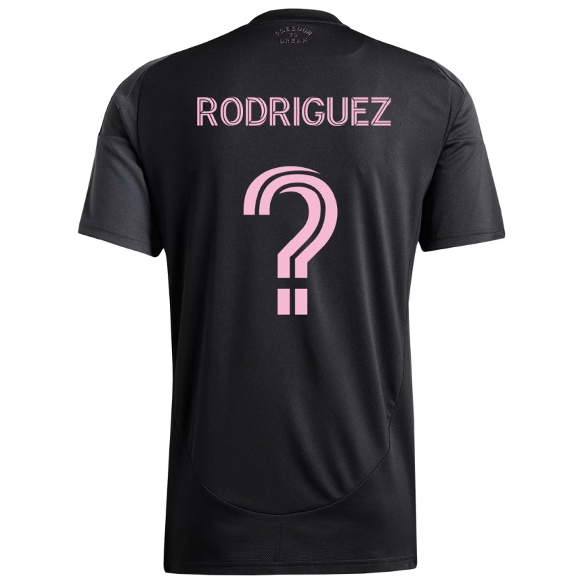 Danxen Mulher Camisola Emerson Rodríguez #0 Preto Rosa Alternativa 2025/26 Camisa Brasil