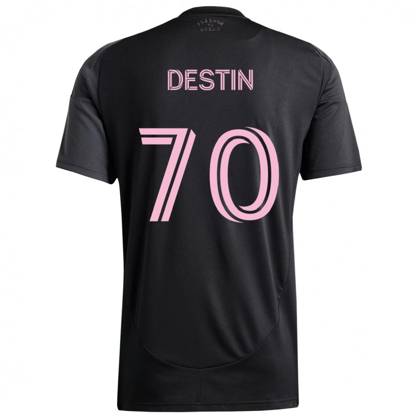 Danxen Mulher Camisola Bryan Destin #70 Preto Rosa Alternativa 2025/26 Camisa Brasil