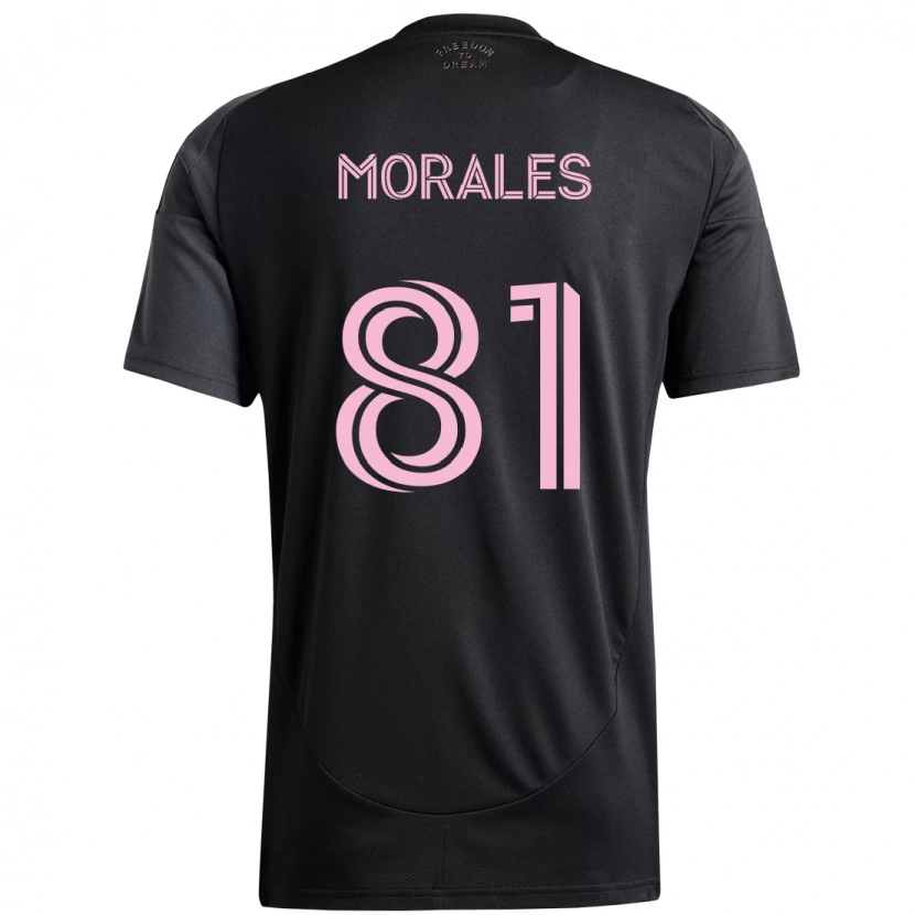 Danxen Mulher Camisola Santiago Morales #81 Preto Rosa Alternativa 2025/26 Camisa Brasil