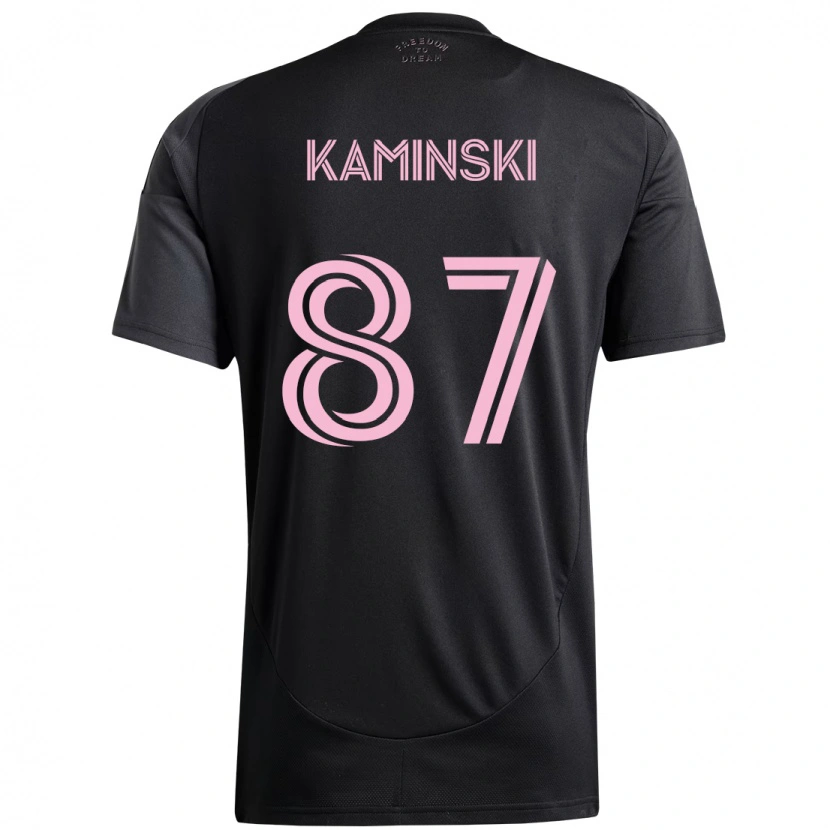 Danxen Mulher Camisola Brett Kaminski #87 Preto Rosa Alternativa 2025/26 Camisa Brasil