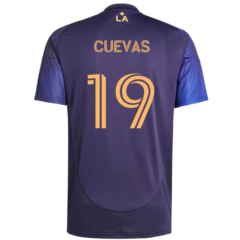 Danxen Mulher Camisola Mauricio Cuevas #19 Roxo Azul Alternativa 2025/26 Camisa Brasil