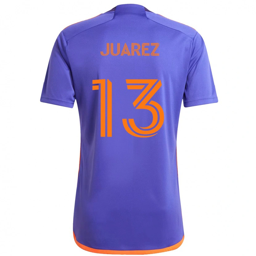 Danxen Mulher Camisola Jathan Juarez #13 Roxo Laranja Alternativa 2025/26 Camisa Brasil