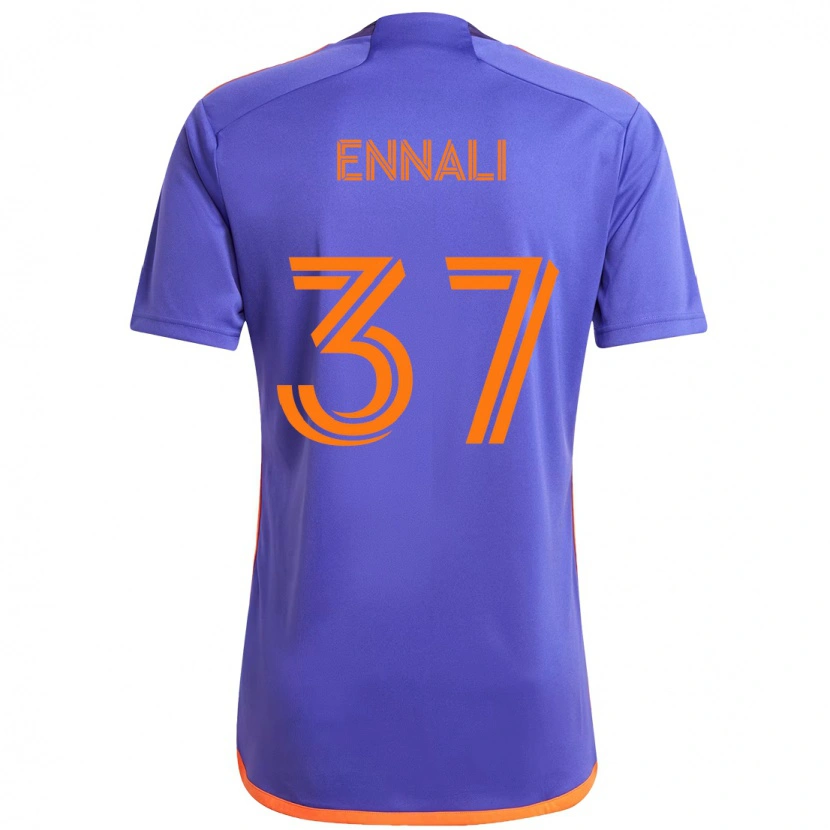 Danxen Mulher Camisola Lawrence Ennali #37 Roxo Laranja Alternativa 2025/26 Camisa Brasil