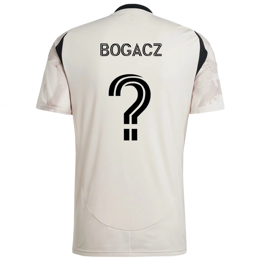 Danxen Mulher Camisola Wiktor Bogacz #0 Bege Preto Alternativa 2025/26 Camisa Brasil