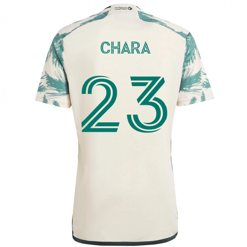 Danxen Mulher Camisola Yimmi Chará #23 Bege Verde Alternativa 2025/26 Camisa Brasil