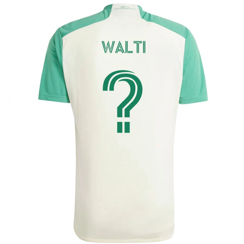 Danxen Mulher Camisola Jackson Wälti #0 Branco Verde Alternativa 2025/26 Camisa Brasil