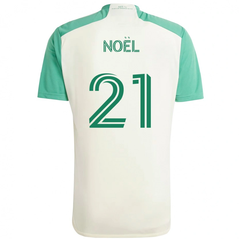 Danxen Mulher Camisola Valentin Noël #21 Branco Verde Alternativa 2025/26 Camisa Brasil