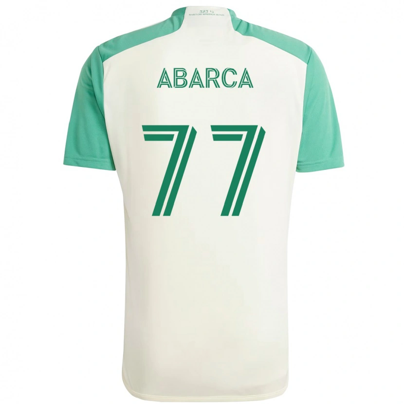 Danxen Mulher Camisola Diego Abarca #77 Branco Verde Alternativa 2025/26 Camisa Brasil