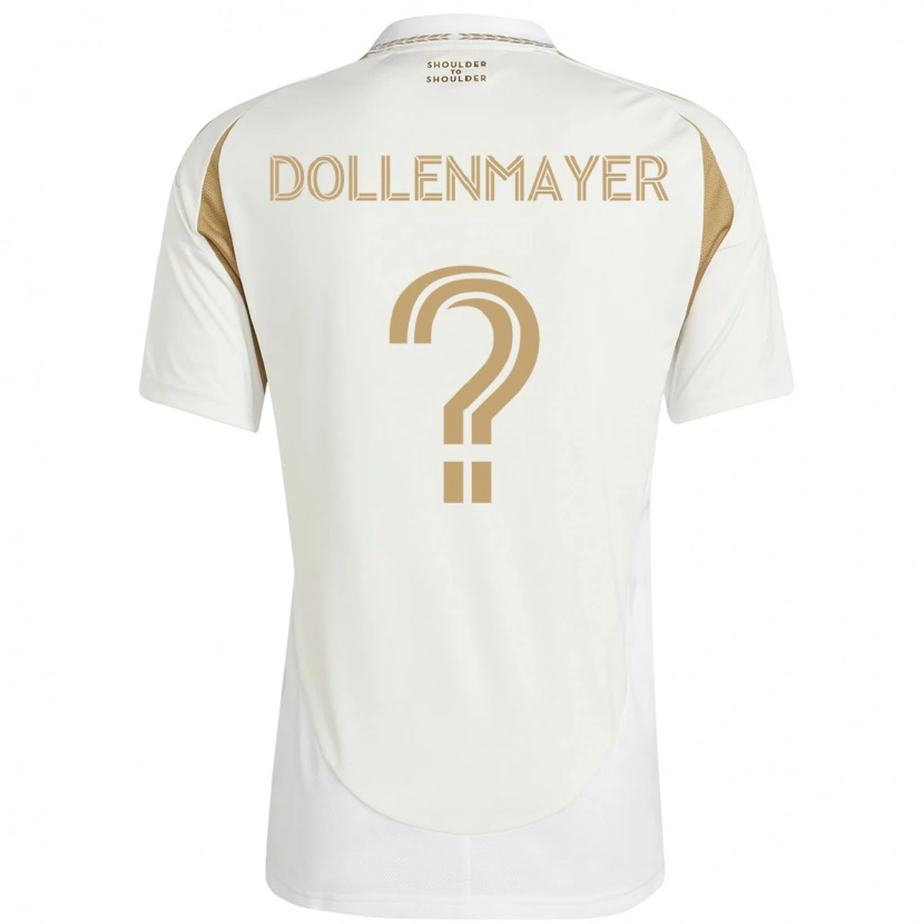 Danxen Mulher Camisola Noah Dollenmayer #0 Branco Castanho Alternativa 2025/26 Camisa Brasil