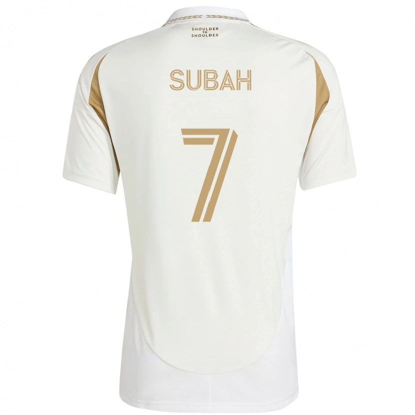 Danxen Mulher Camisola Yekeson Subah #7 Branco Castanho Alternativa 2025/26 Camisa Brasil