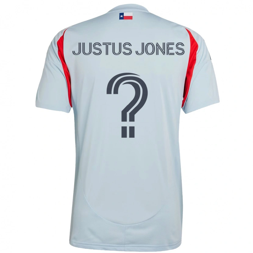 Danxen Mulher Camisola Justus Jones #0 Azul Claro Vermelho Alternativa 2025/26 Camisa Brasil