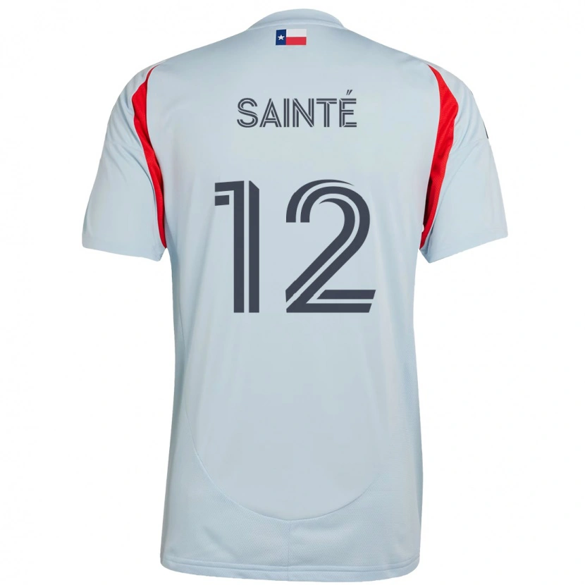 Danxen Mulher Camisola Carl Sainté #12 Azul Claro Vermelho Alternativa 2025/26 Camisa Brasil