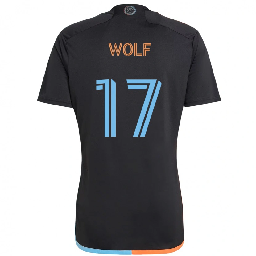 Danxen Mulher Camisola Hannes Wolf #17 Preto Azul Laranja Alternativa 2025/26 Camisa Brasil