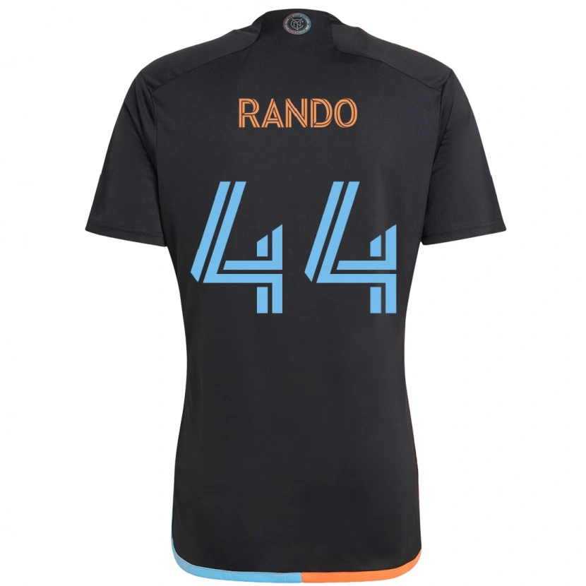 Danxen Mulher Camisola Alex Rando #44 Preto Azul Laranja Alternativa 2025/26 Camisa Brasil
