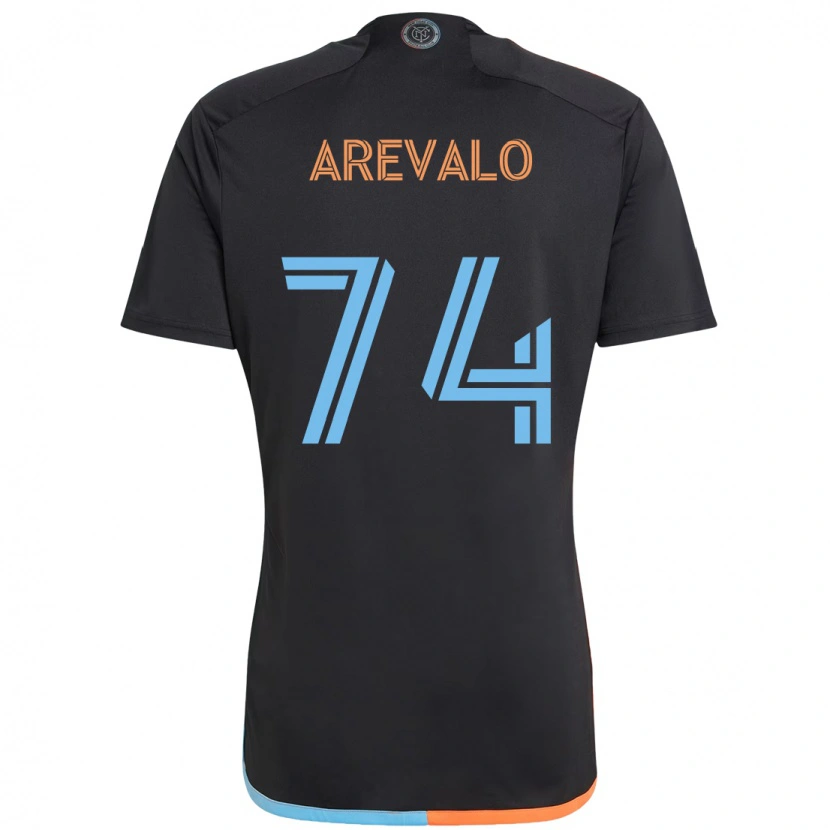 Danxen Mulher Camisola Ronny Arévalo #74 Preto Azul Laranja Alternativa 2025/26 Camisa Brasil