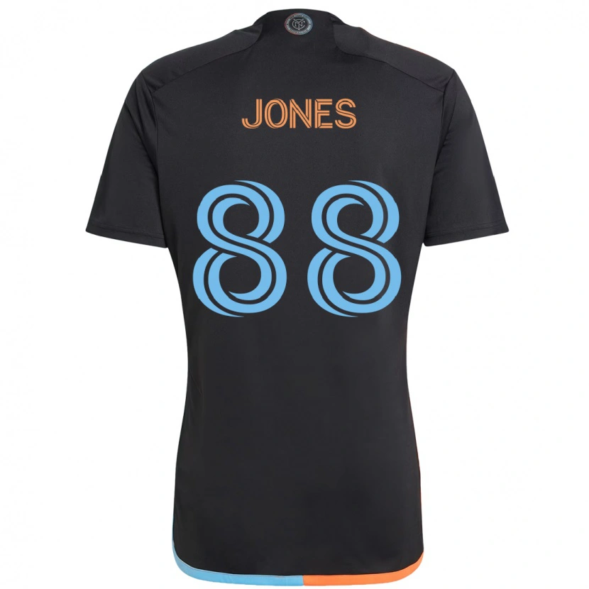 Danxen Mulher Camisola Malachi Jones #88 Preto Azul Laranja Alternativa 2025/26 Camisa Brasil