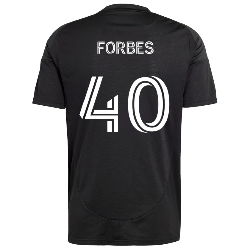 Danxen Mulher Camisola Jahlane Forbes #40 Preto Branco Alternativa 2025/26 Camisa Brasil