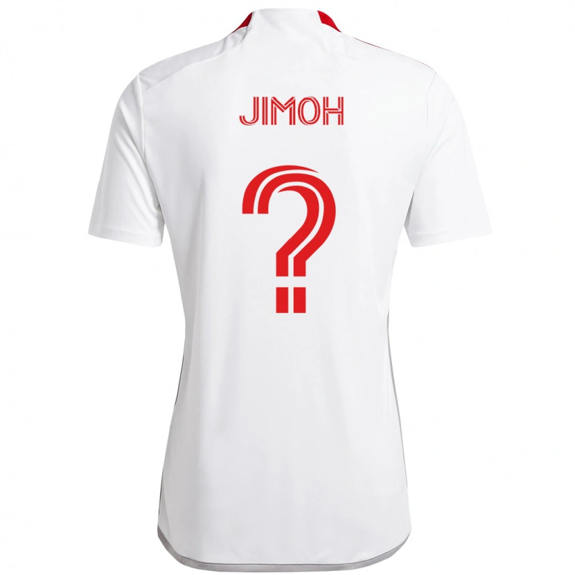 Danxen Mulher Camisola Shola Jimoh #0 Branco Vermelho Alternativa 2025/26 Camisa Brasil