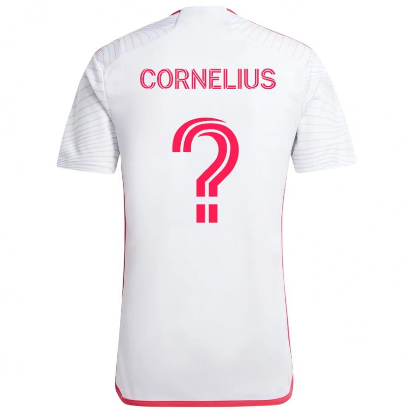Danxen Mulher Camisola Lorenzo Cornelius #0 Branco Magenta Alternativa 2025/26 Camisa Brasil