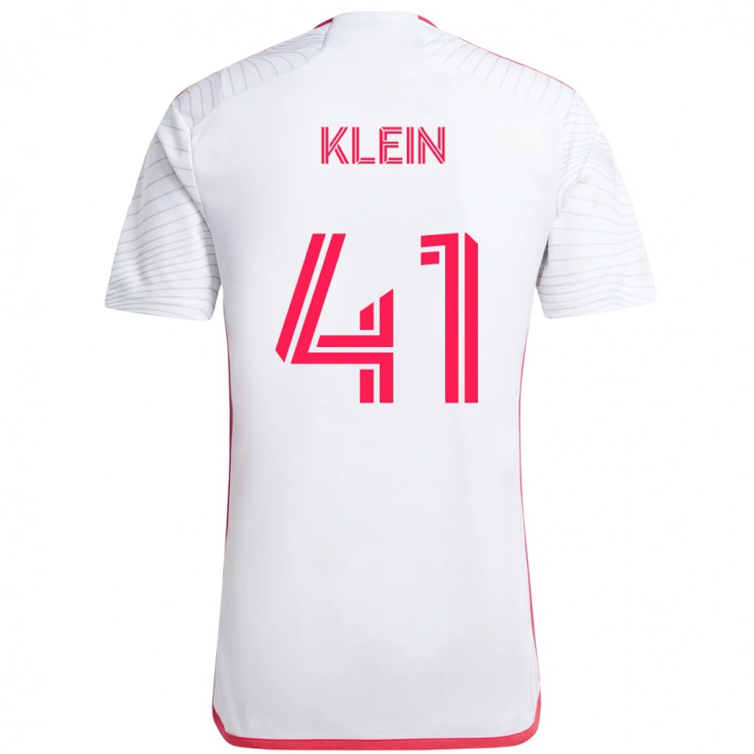 Danxen Mulher Camisola Johnny Klein #41 Branco Magenta Alternativa 2025/26 Camisa Brasil