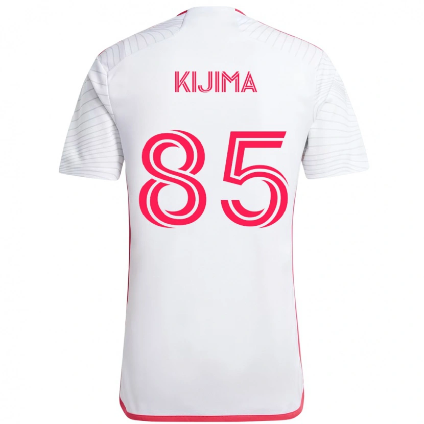 Danxen Mulher Camisola Hosei Kijima #85 Branco Magenta Alternativa 2025/26 Camisa Brasil