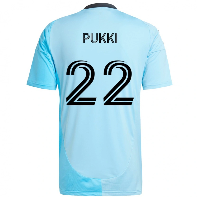Danxen Mulher Camisola Teemu Pukki #22 Azul Celeste Alternativa 2025/26 Camisa Brasil