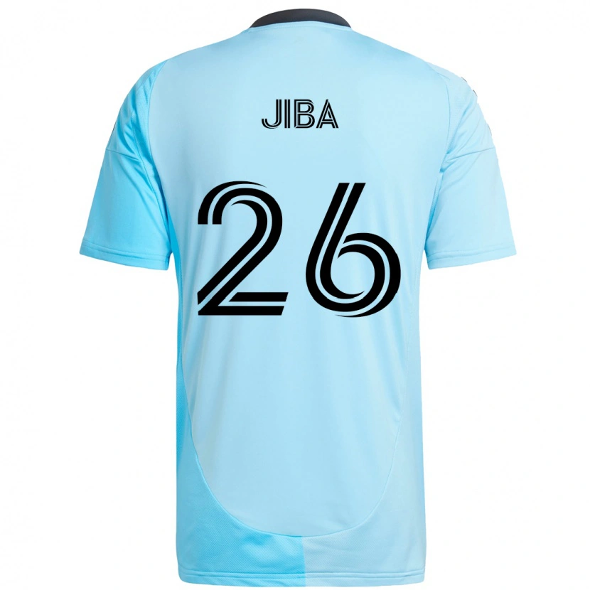 Danxen Mulher Camisola Ryen Jiba #26 Azul Celeste Alternativa 2025/26 Camisa Brasil